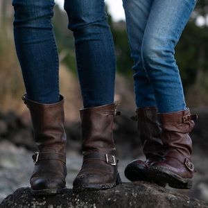 Frye Veronica short slouchy boot.